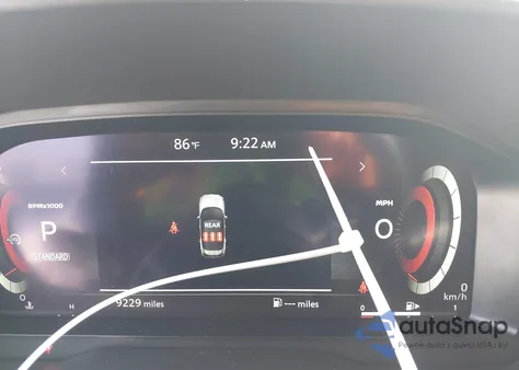 2023 Nissan Rogue Platinum Fwd из США, поврежденный, VIN JN8BT3DC9PW104827